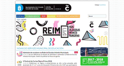 Desktop Screenshot of edu.coruna.es